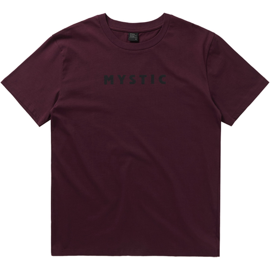 2026 Mystic Mens Brand Tee 35105.250805 - Fig